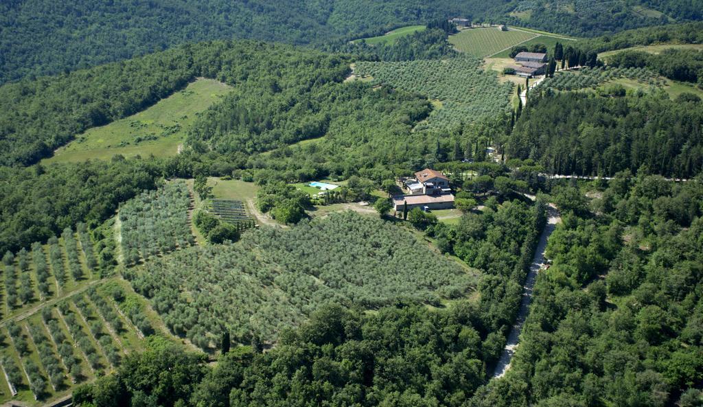 Villa Di Capovento Кастелліна-ін-К'янті Екстер'єр фото