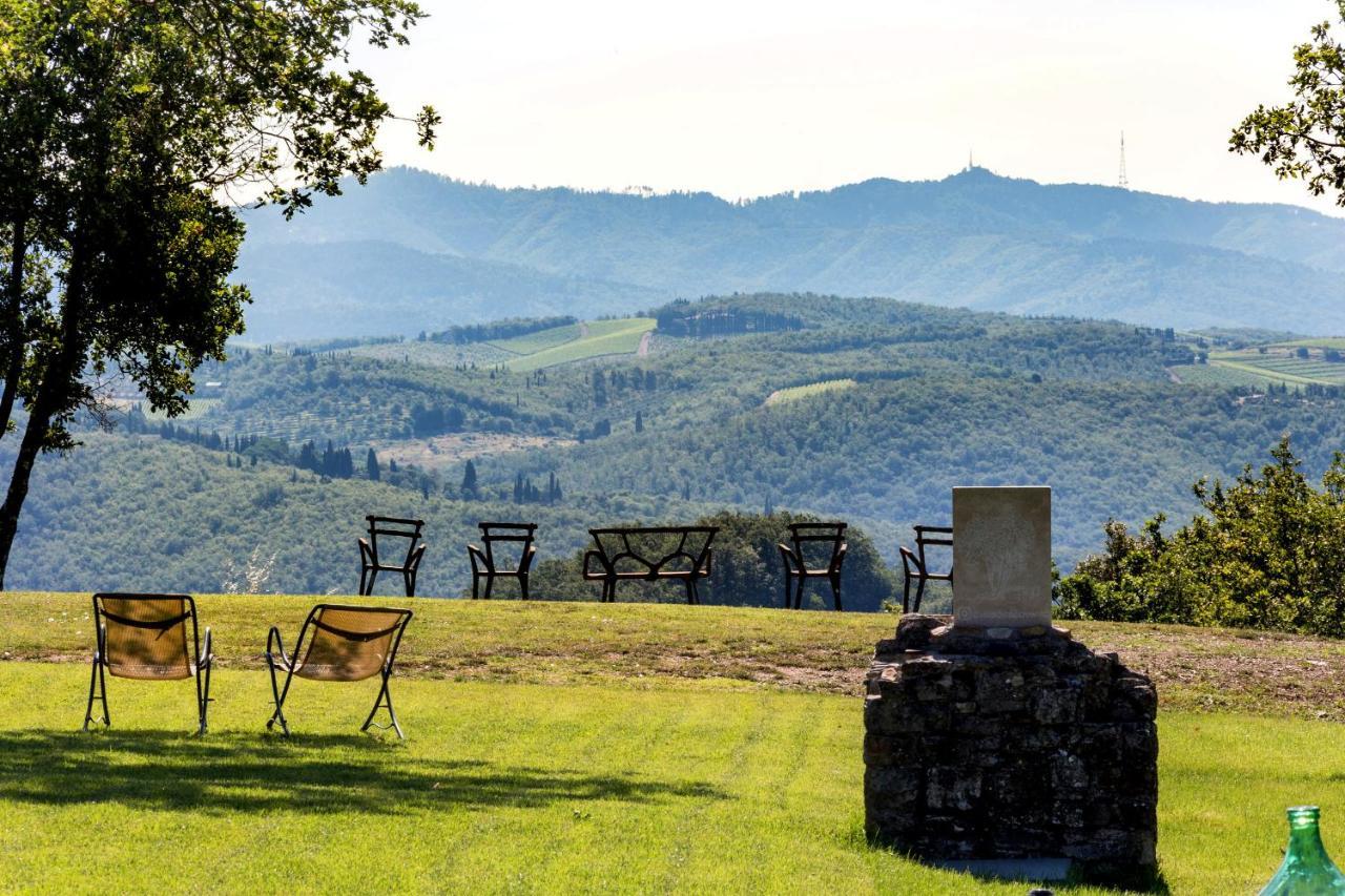 Villa Di Capovento Кастелліна-ін-К'янті Екстер'єр фото